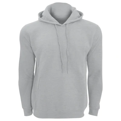 Image of SOLS Snake Unisex Hooded Sweatshirt / Hoodie (Grey Marl) Size Large