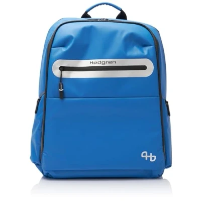 Image of Hedgren 2 COMP BACKPACK strong BLUE One Size Unisex Adults, blue, Size, Casual
