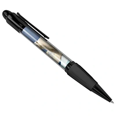 Image of DV DESIGN Beautiful Polar Bear Black Ballpoint Pen Arctic Wild Animal #8586