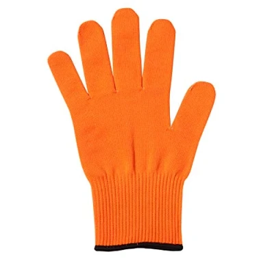 Image of Mercer Culinary Millennia Level A4 Cut Glove, Nylon, Orange, 14.5 x 33.2 0.7 cm
