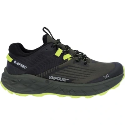 Image of HI TEC FUSE Trail Hiking shoes, Men&#039;s, Size: 10, Black/olive Textile/synthetics