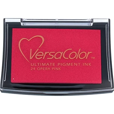 Image of Tsukineko VC024 Versacolor Pigment Ink Pad Opera Pink