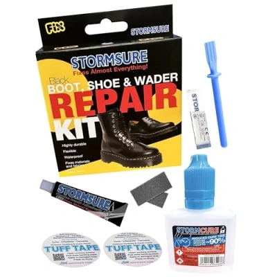 Image of Stormsure School Shoe and Trainer Repairs (Black) Strong, Durable, Flexible Fixes