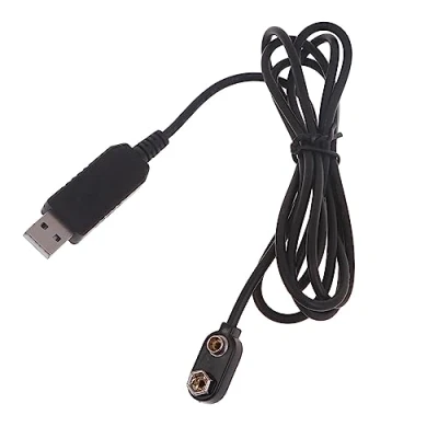 Image of Limtula Universal Usb Mains Convert 6F22 9v Battery Eliminators Replace Power Supply Cable To Adapter