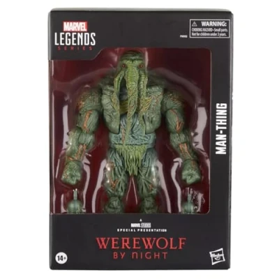 Image of Marvel Legends Series Man Thing, Studios’ Werewolf by Night Adult 15 cm Collectible Action Figure
