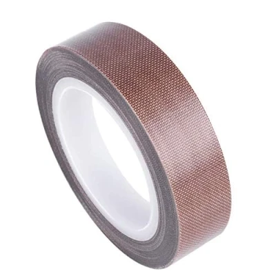 Image of Teflon Fabric Tape, 3/4 Inch 30 Feet PTFE Tape for Vacuum Sealer Machine, Hand Impulse Sealers Insulation Coated Fiberglass Adhesive Compatible with FoodSaver, Seal A Meal, Weston, Cabella