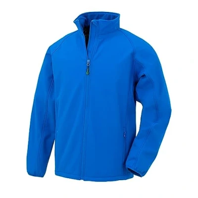 Image of Result Genuine Recycled Mens Printable Soft Shell Jacket (L) (Royal Blue)
