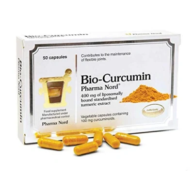 Image of Bio Curcumin 400mg 50 Capsules Pharma Nord