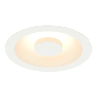 Image of SLV Occuldas 14 LED recessed light, white, aluminium, Ø cm