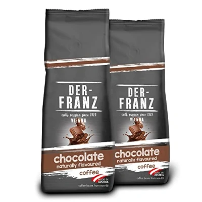Image of Der Franz Coffee, flavoured with Chocolate, ground, 2 x 500 g