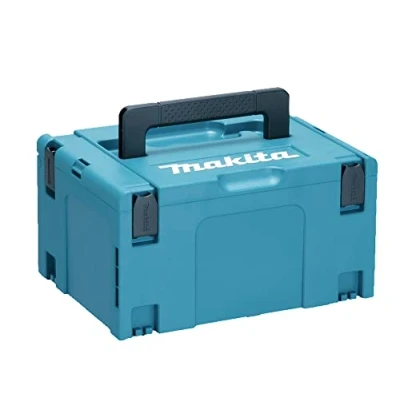 Image of Makita 821551 8 MakPac Type 3 Stacking Connector Case 396mm x 296mm 210mm, Blue