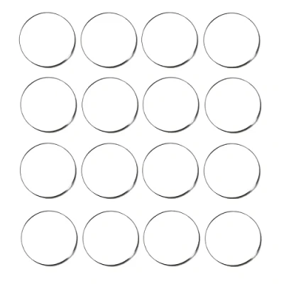 Image of SyiXute 16 Pcs Clear Acrylic Sheets,3 Inches Round Disc,0.11 Inch Thick Circle Blanks,Transparent Panels Sheets Sign for Xmas Picture Frame Painting DIY Crafts