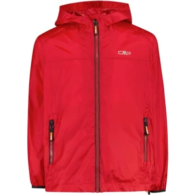 Image of CMP Kid Jacket Rain Fix Hood, Ferrari, 152