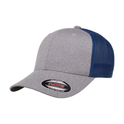 Image of Flexfit Men&#039;s 110 Mesh Trucker Hat, Black, One Size