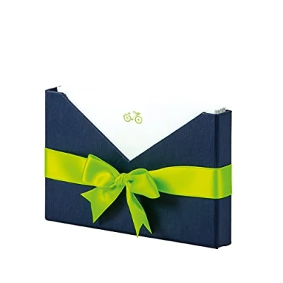 Image of Rössler Favourite Cards A6 8 C6 Envelopes Neon Bike Motif