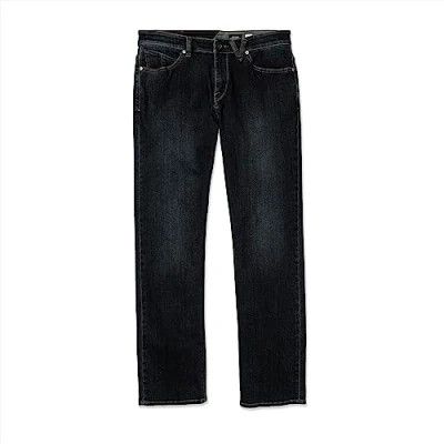 Image of Volcom Men&#039;s Solver Modern Fit Vintage Blue New Jeans 30x30