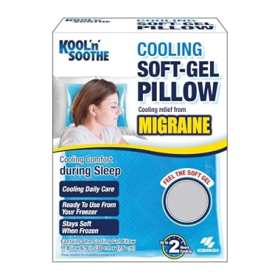 Image of Kool &#039;n&#039; Soothe Cooling Soft Gel Pillow