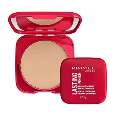 Image of Rimmel London Lasting Finish Compact Foundation, 001 Fair Porcelain, 7g
