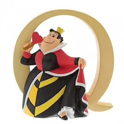 Image of Disney Q Queen Of Hearts Ornamental Letter