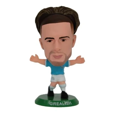 Image of SoccerStarz Man City Jack Grealish Home Kit (Classic Kit)