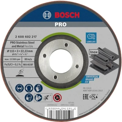 Image of Bosch 2608602217 Semi Flexible Grinding Disc