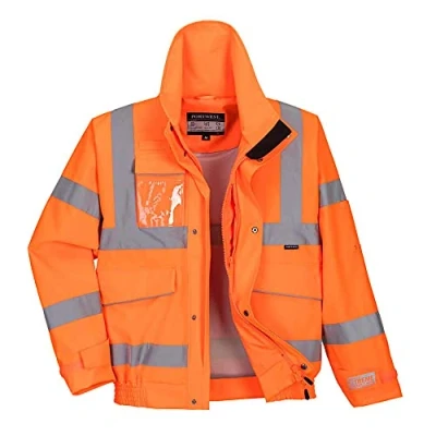 Image of Portwest Extreme Bomber Jacket, Color: Orange, Size: XXXL, S591ORRXXXL