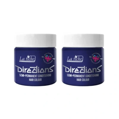 Image of 2x La Riche Directions Semi Permanent Hair Color 100ml Tub Ultra Violet
