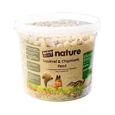 Image of Extra Select Squirrel &amp; Chipmunk Feed In Bucket 5ltr