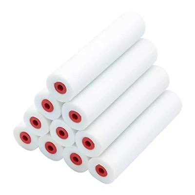 Image of ProDec PRRE050 10 pack 6 inch High Density Foam Mini Paint Rollers for a Smooth Finish with Gloss and Satin Paints on Skirting Boards, Window Sills, Panel Doors, Cabinets, Metal More, 4&quot;