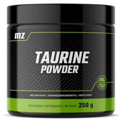 Image of Taurine Powder 250g Amino Acid 900 mg per Serving 277 Servings Pack Diet Supplement by MZ
