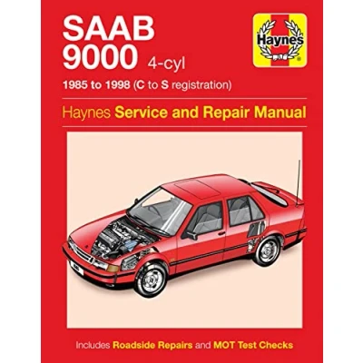 Image of Saab 9000 (4 cyl) (85 98) Haynes Repair Manual (Paperback)