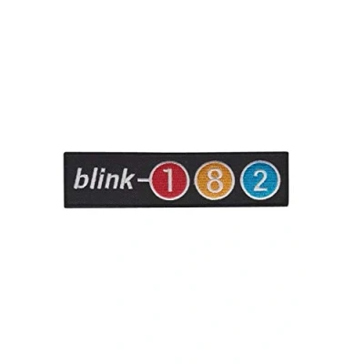 Image of Blink 182 Patch Badge Embroidered Iron on Applique Souvenir Accessory