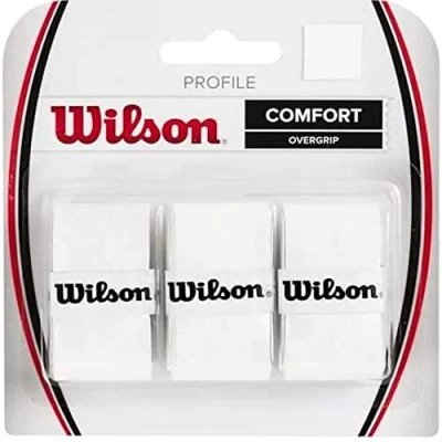 Image of Wilson Unisex Adult Pro Overgrips, White, NS
