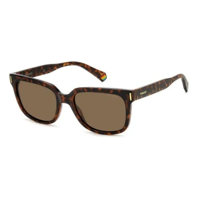 Image of Polaroid PLD 6191/S Havana/Bronze 54/18/145 unisex Sunglasses