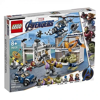 Image of LEGO Marvel Avengers Compound Battle 76131 Building Kit (699 Piece)