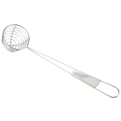 Image of Genware 4255 Stainless Steel Pea Scoop, 300 mm Diameter