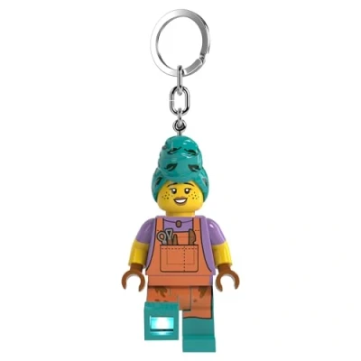 Image of LEGO Minifigures Keychain Light Ceramic Girl 3 Inch tall Figure (KE225H), Multicolor, Large inches