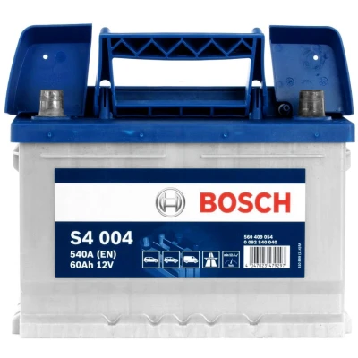 Image of EPYP560409 Starter battery BOSCH S4 0 092 S40 040 12V 60Ah 540A B13 Lead acid FORD: FIESTA 5, FOCUS 3, 6, VAUXHALL: Insignia Mk1