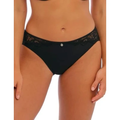 Image of Fantasie Reflect High Waist Brief Black S 10