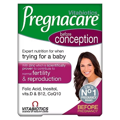 Image of Conception and Fertility Support Tablets, Pregnacare