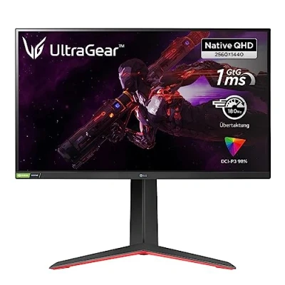 Image of LG Electronics 68,5cm/27&#039;&#039; (2560x1440) UltraGear 27GP850 B Gaming 144Hz 16:9 1ms 2xHDMI DisplayPort VESA Pivot QHD Black