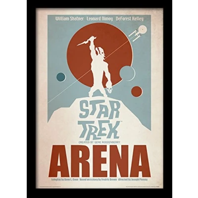 Image of Star Trek Arena A3 Framed Print