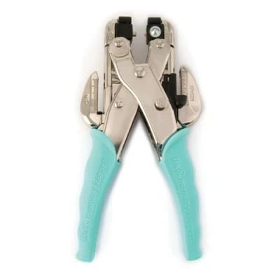 Image of We R Memory Keepers hole punch &amp;eyelet setter, Blue
