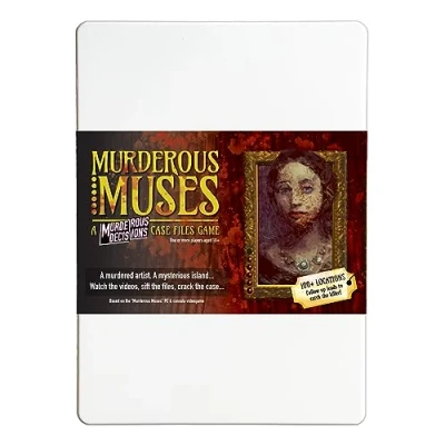 Image of Murderous Muses Case Files Unsolved Murder Mystery Detective Game Who Killed Mordechai Grey?