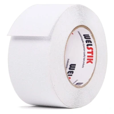 Image of WELSTIK Anti Slip Tape Durable and Versatile PVC Material for Indoor Outdoor Use 5 CM x M, Clear