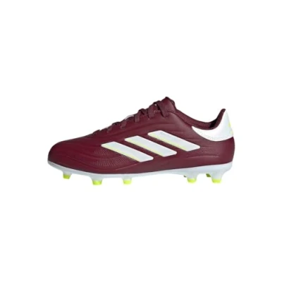 Image of adidas Performance COPA PURE 2 League FG Unisex Moulded stud football boots for kids, Size: 5.5, Shadow red/footwear white/team solar yellow