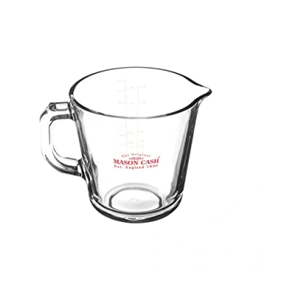 Image of Mason Cash 2006.186 Collection Glass Measuring Jug, 11.5 x 15.5 cm