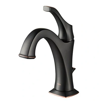 Image of Kraus KBF 1201ORB Arlo Bathroom Faucet, Oil Rubbed Bronze