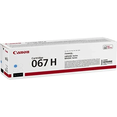 Image of Canon 067H Toner Cartridge 1 Piece(s) Original Cyan