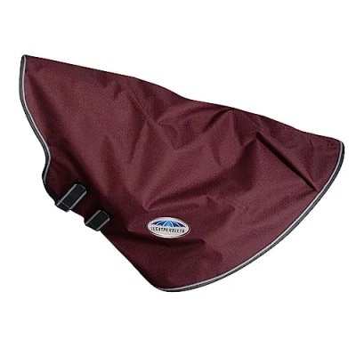Image of WeatherBeeta ComFiTec Plus Dynamic II Neck Rug Medium/Lite Horse Rug, Maroon/Grey/White, S